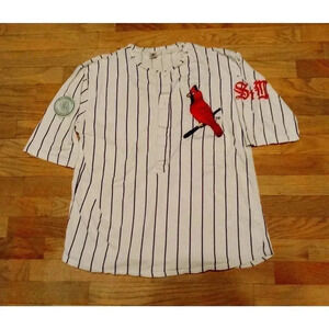 St. Louis Cardinals Pinstripe Jersey SGA Adult XL